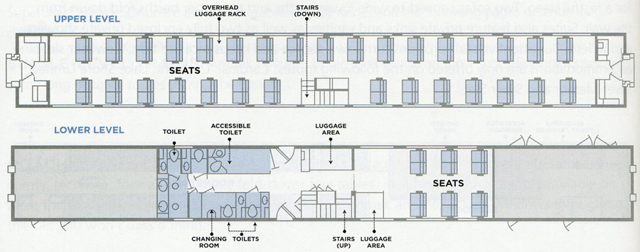 Amtrak Car Diagrams